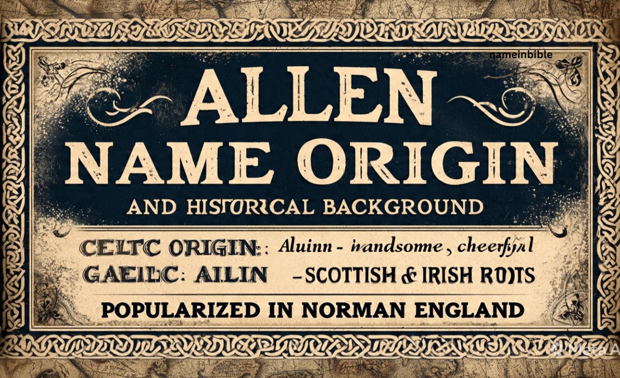 Allen Name Origin and Historical Background