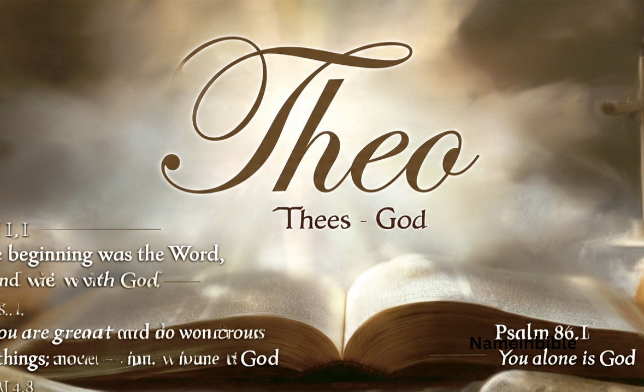 Bible Verses Related to the Meaning of Theo