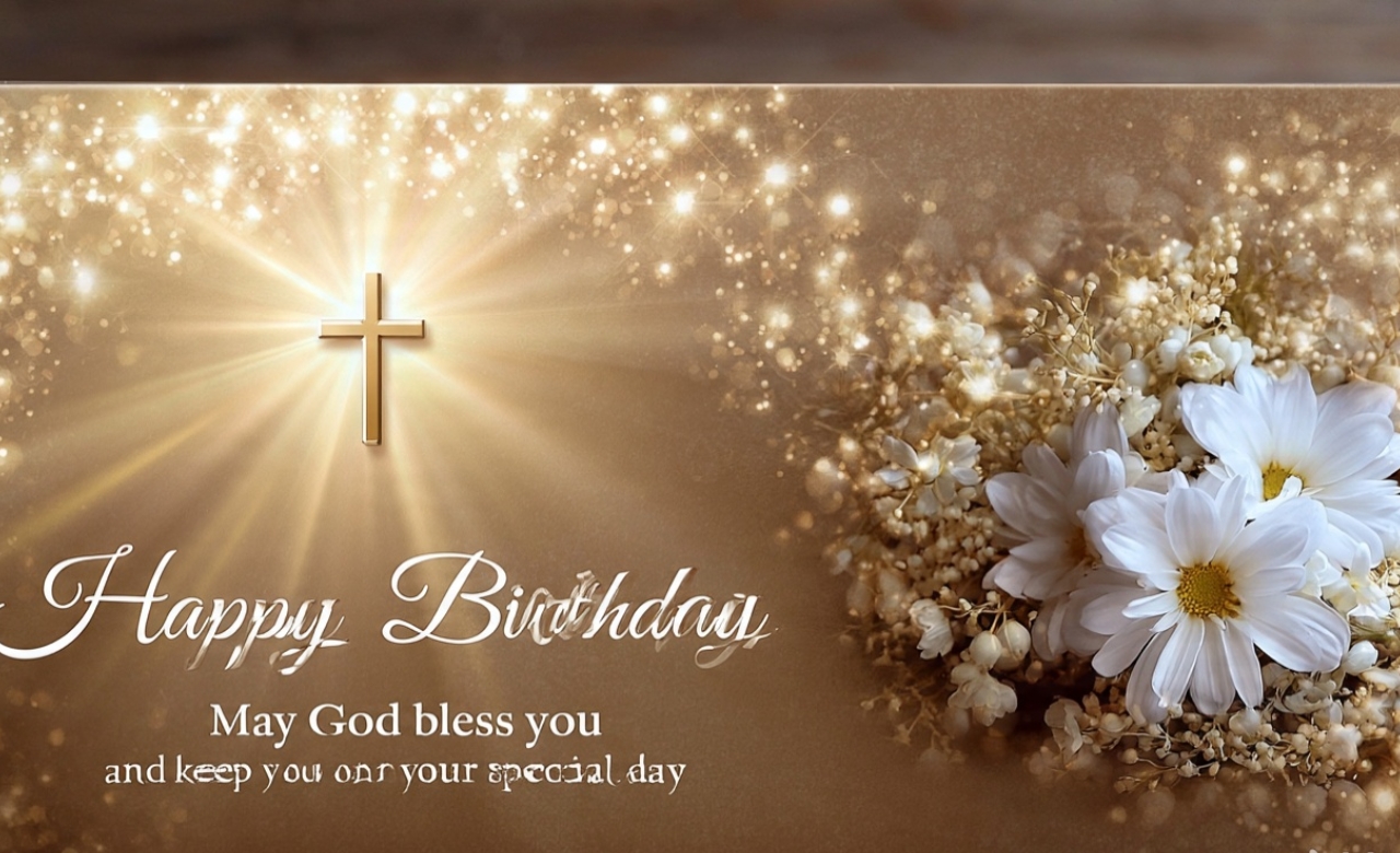 Christian birthday blessing