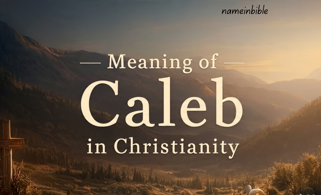Meaning of Caleb in Christianity