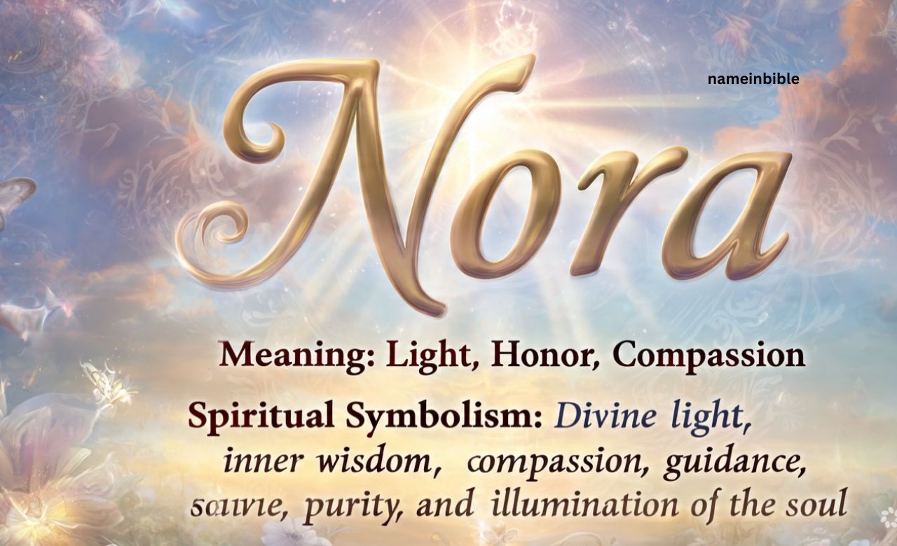 Nora name meaning and spiritual symbolism
