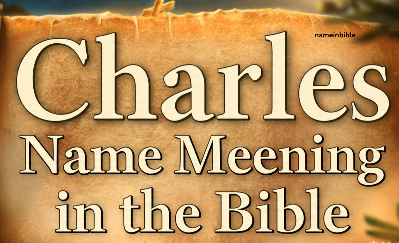 Charles Name Meaning in the Bible