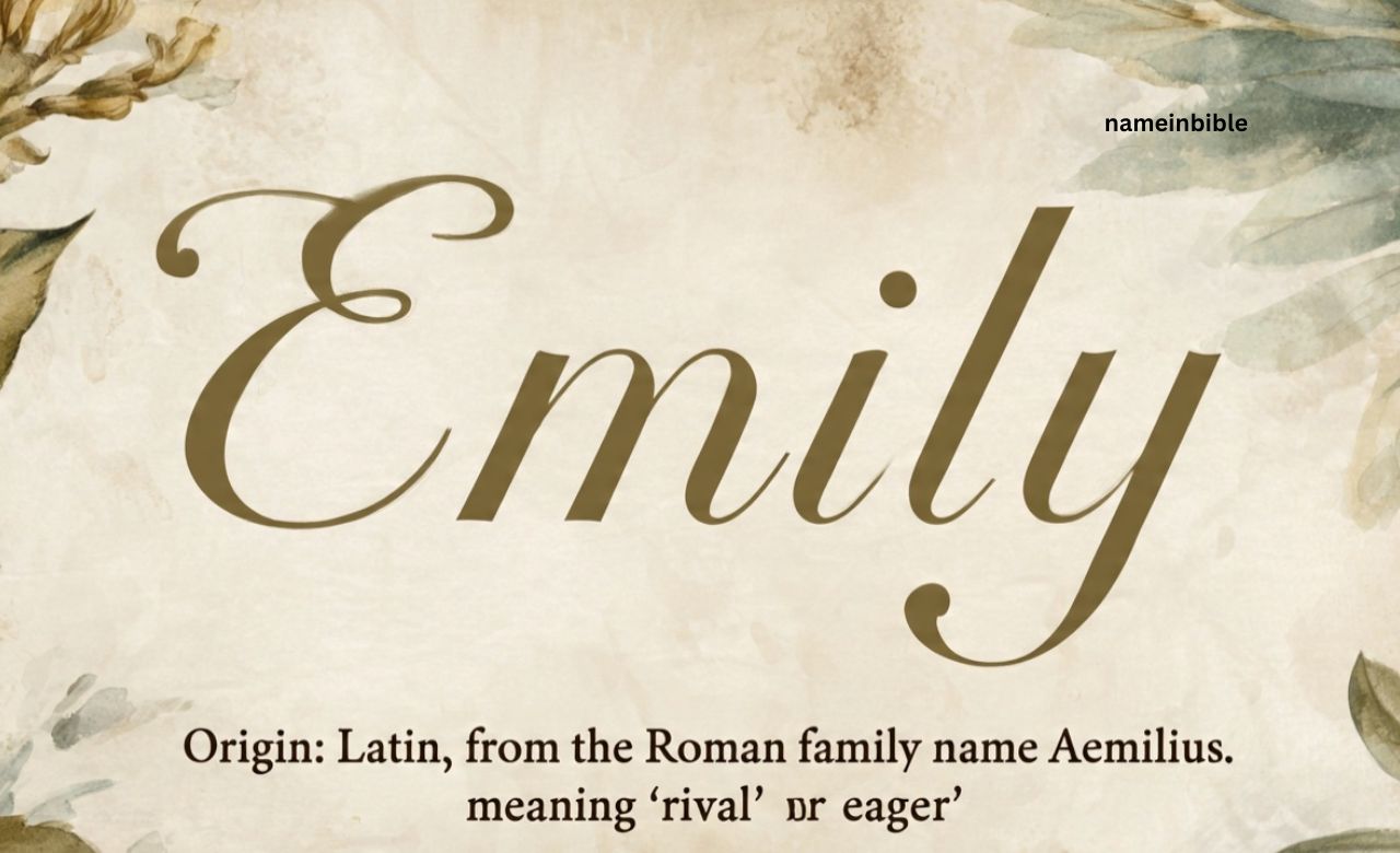Emily Name Origin