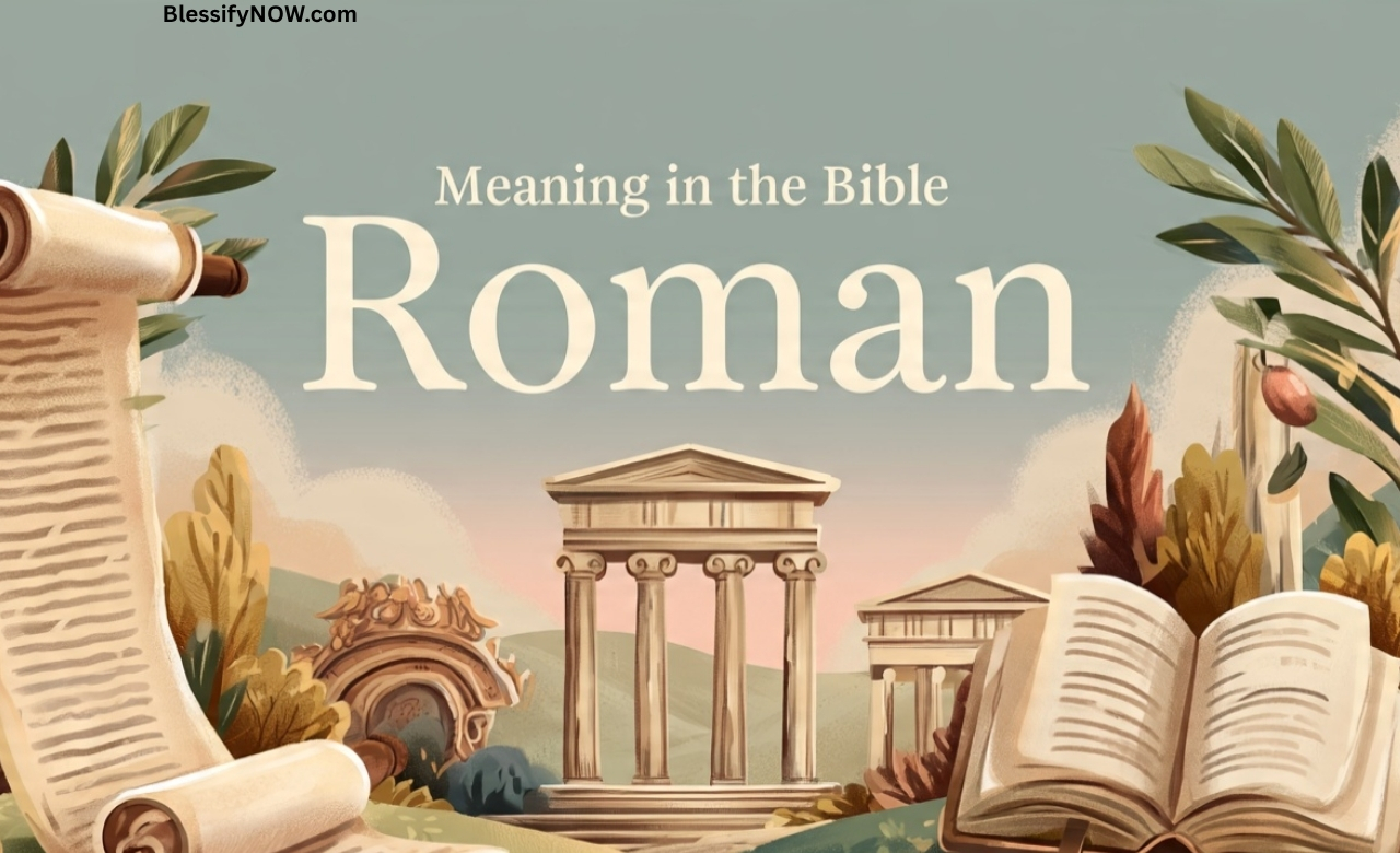 Meaning of the Name Roman in the Bible?