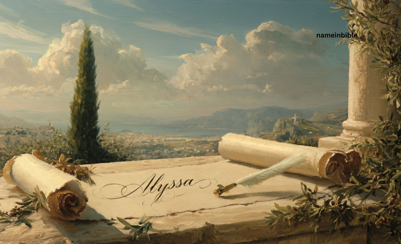 Name Alyssa Mean in the Bible