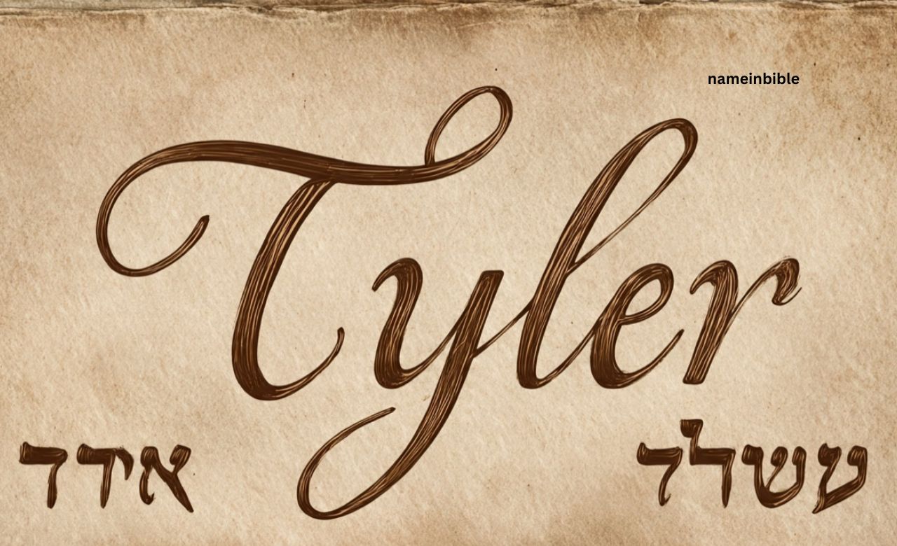 Tyler name meaning in Hebrew
