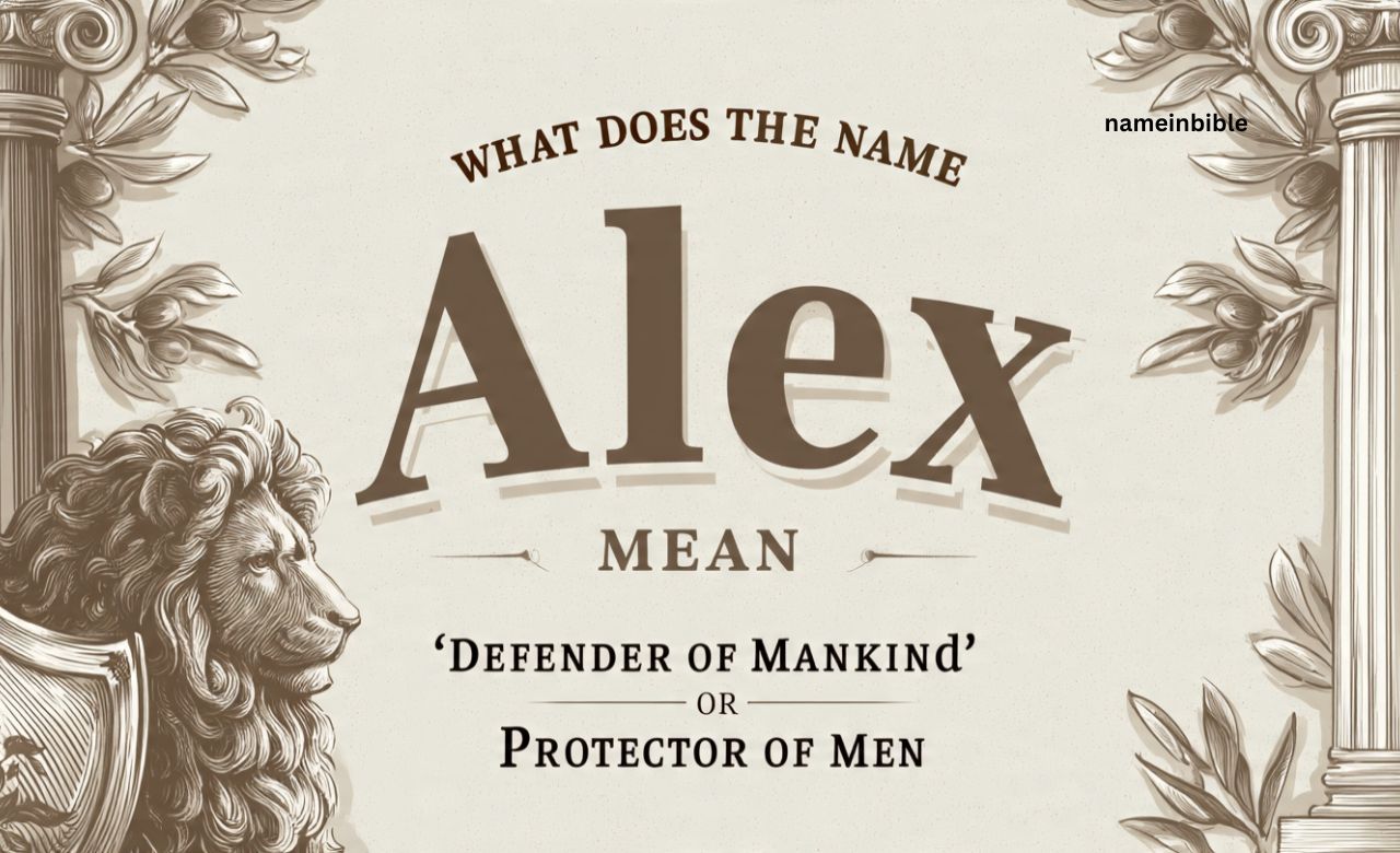 what does the name alex mean