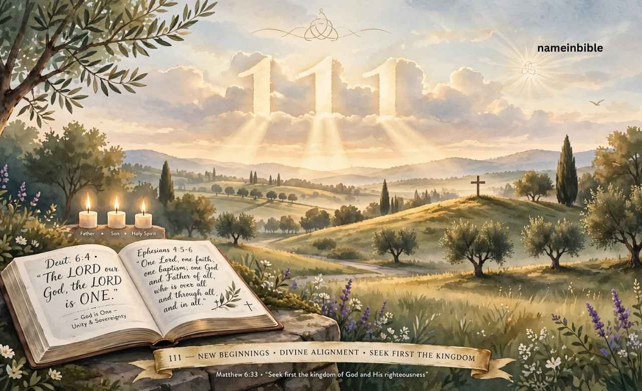 Christian meaning of 111