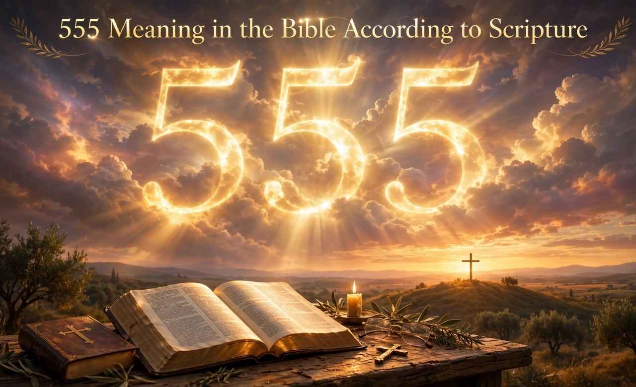 555 Meaning in the Bible According to Scripture