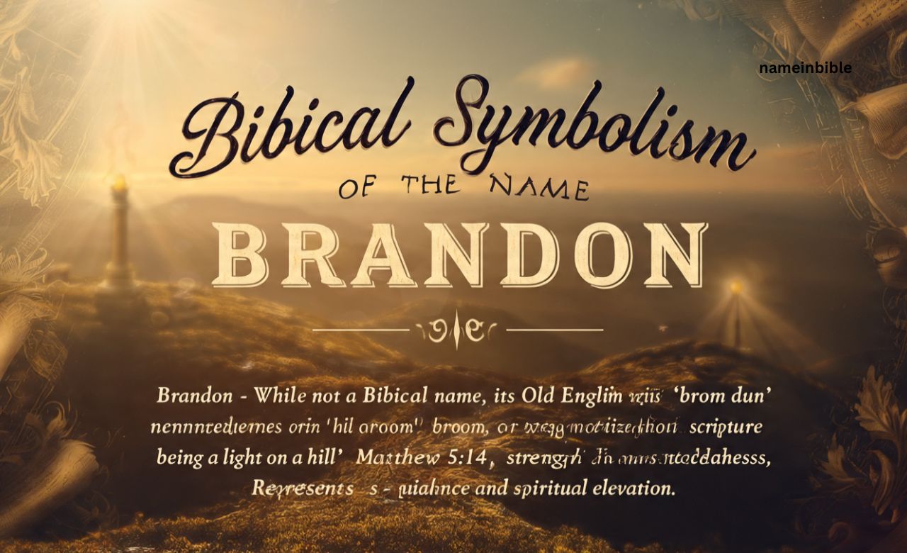 Biblical Symbolism of the Name Brandon