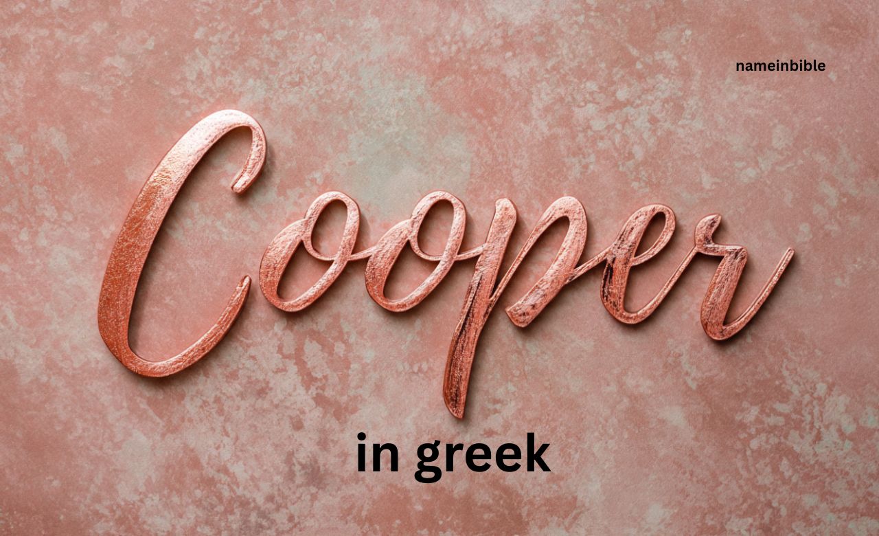 Cooper Mean in Greek