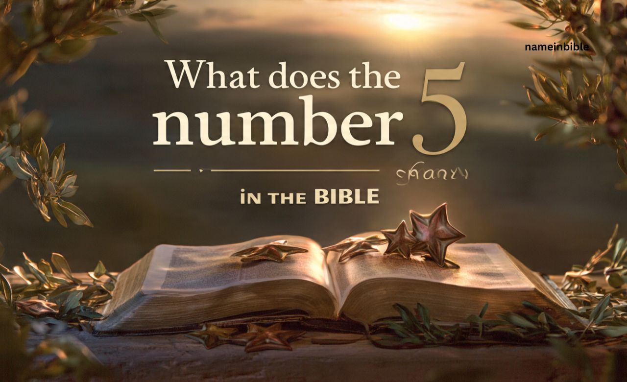 Number 5 as a Symbol of God's Grace and Favor