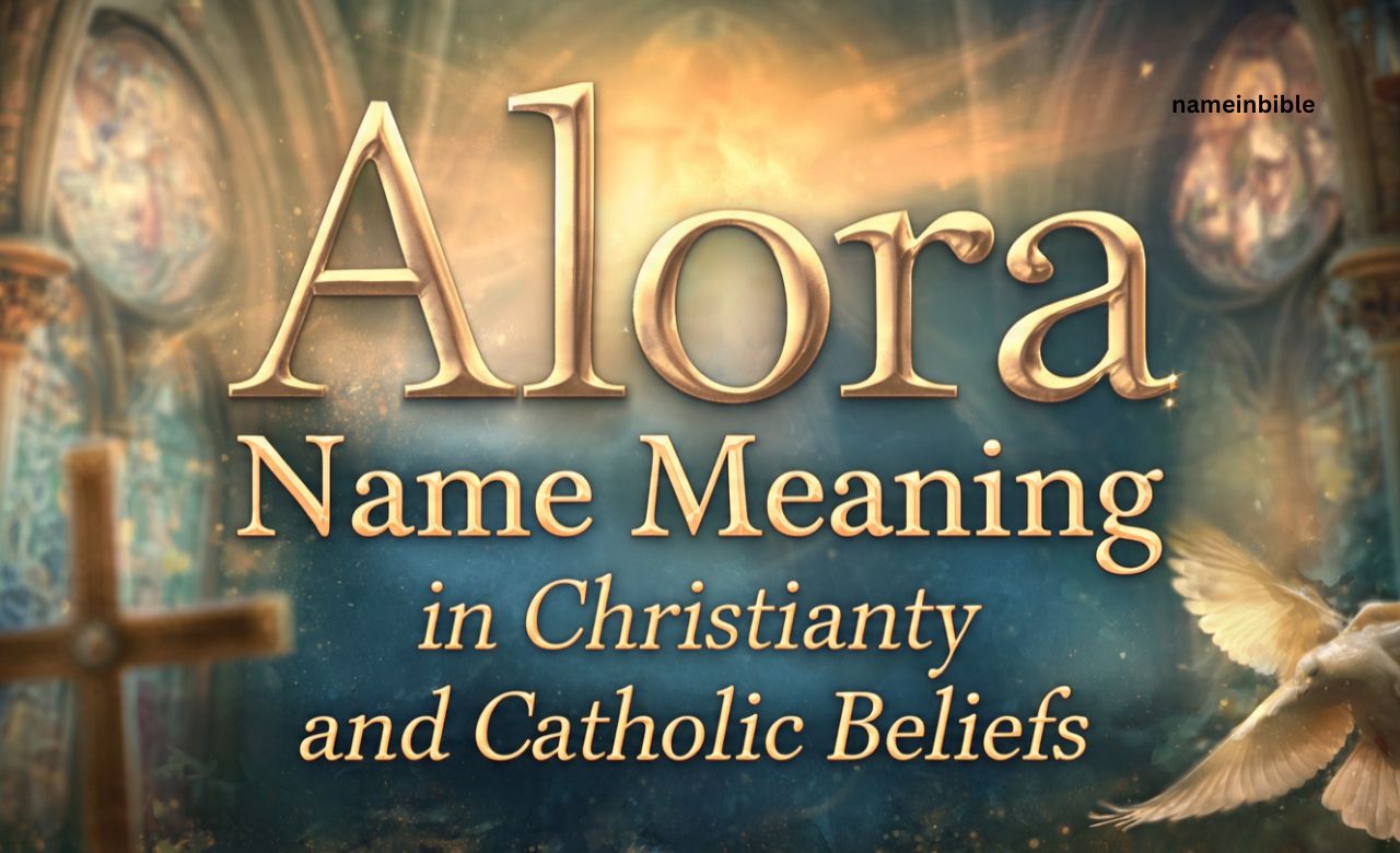 Alora Name Meaning in Christianity and Catholic Beliefs
