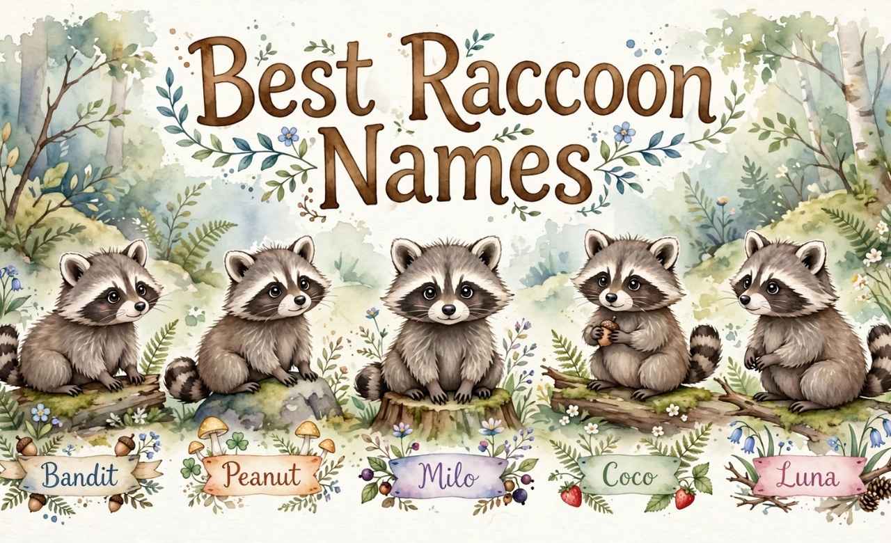 Best Raccoon Names