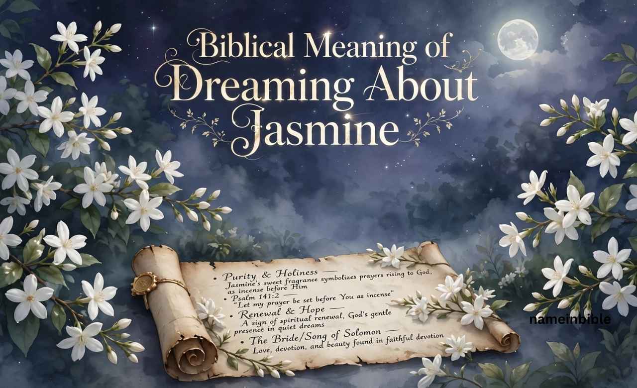 Biblical Meaning of Dreaming About Jasmine