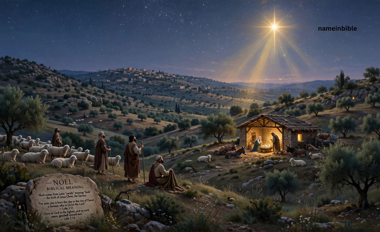 biblical meaning of Noel 