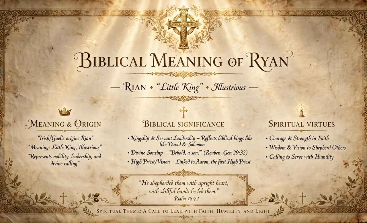 Biblical Meaning of Ryan
