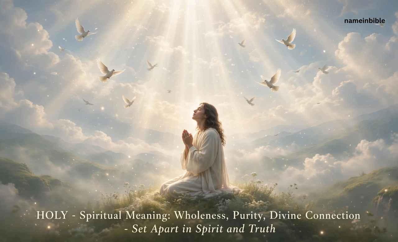  spiritual meaning of holy