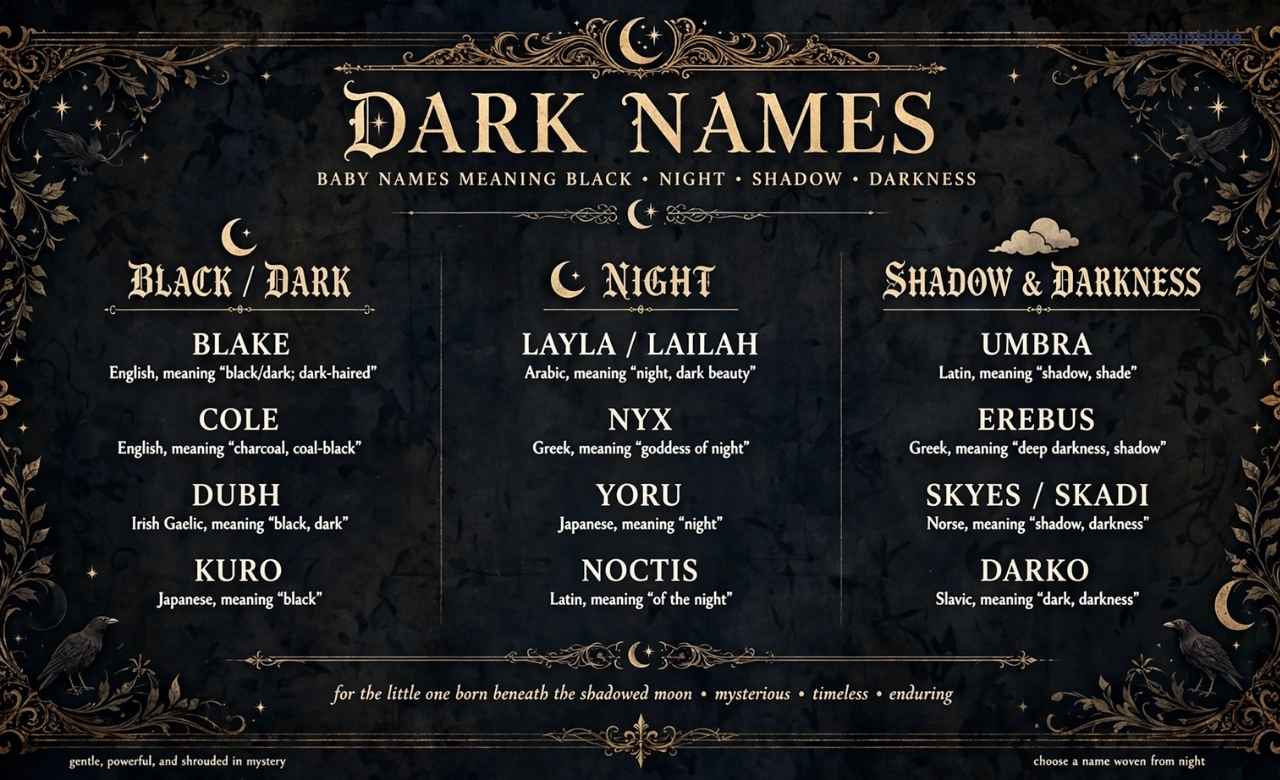 dark names