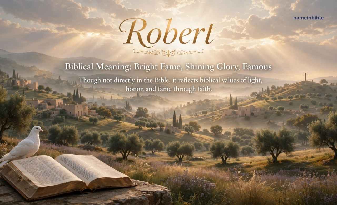Robert Name Meaning in the Bible