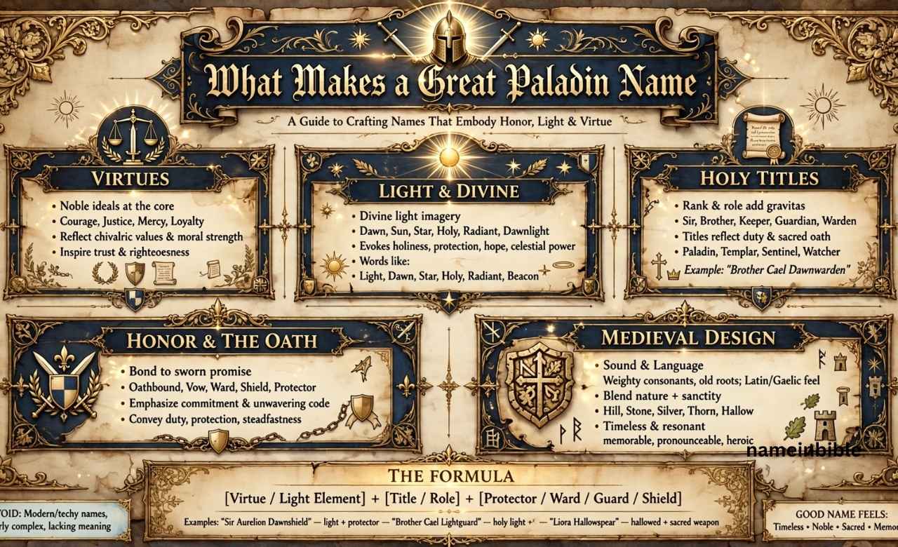 What Makes a Great Paladin Name