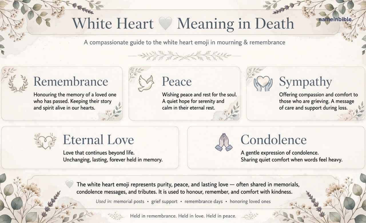 White Heart Meaning in Death
