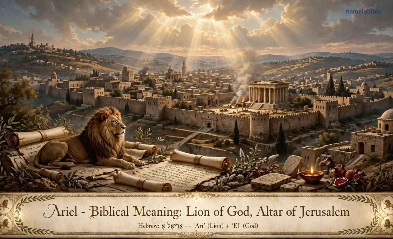 biblical meaning of Ariel