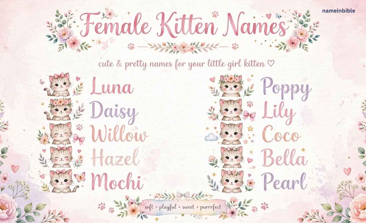 Female Kitten Names