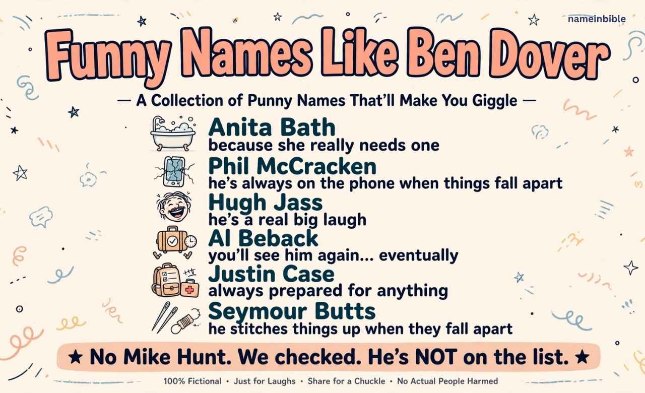 Funny Names Like Ben Dover