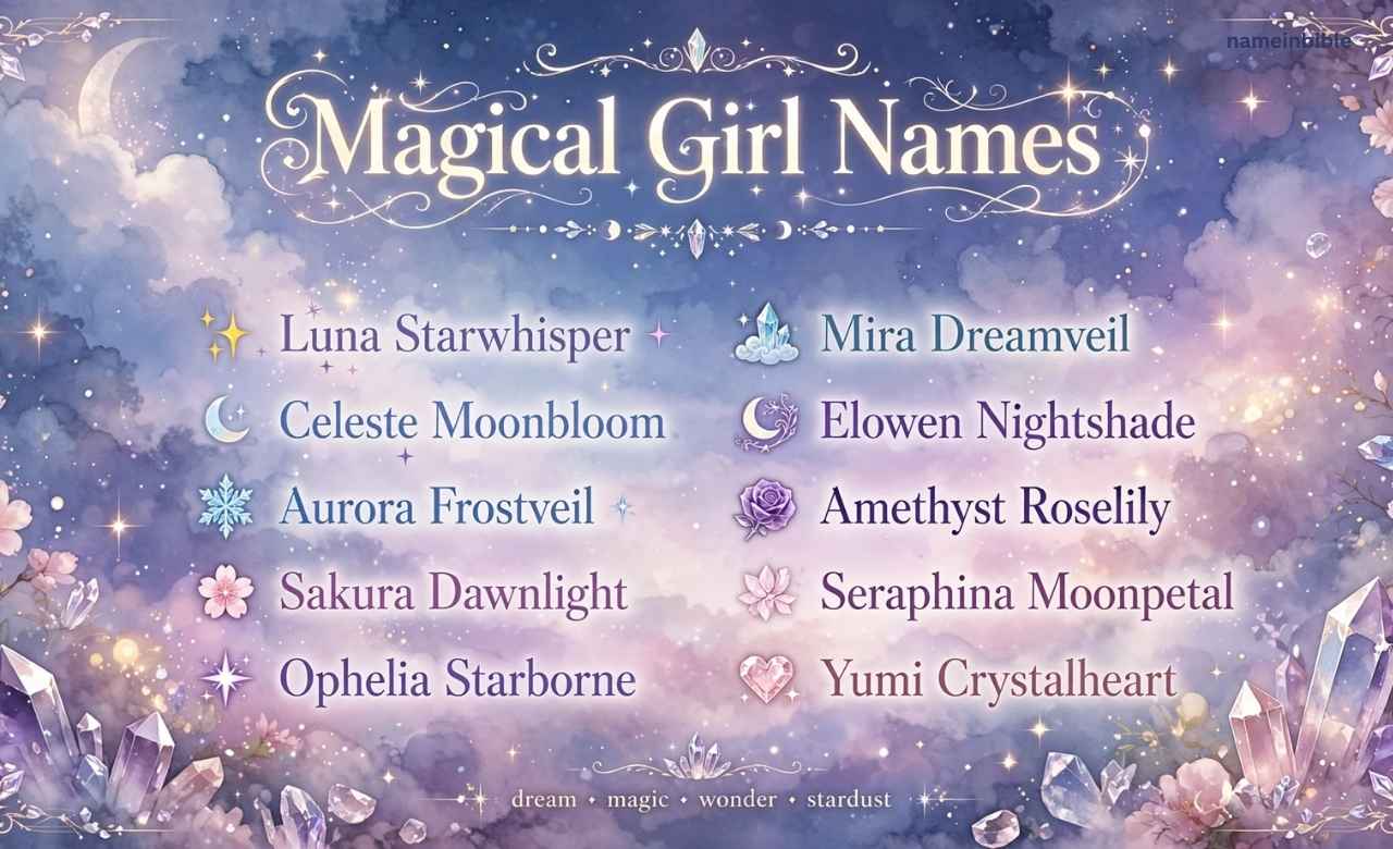 Mystical Girl Names