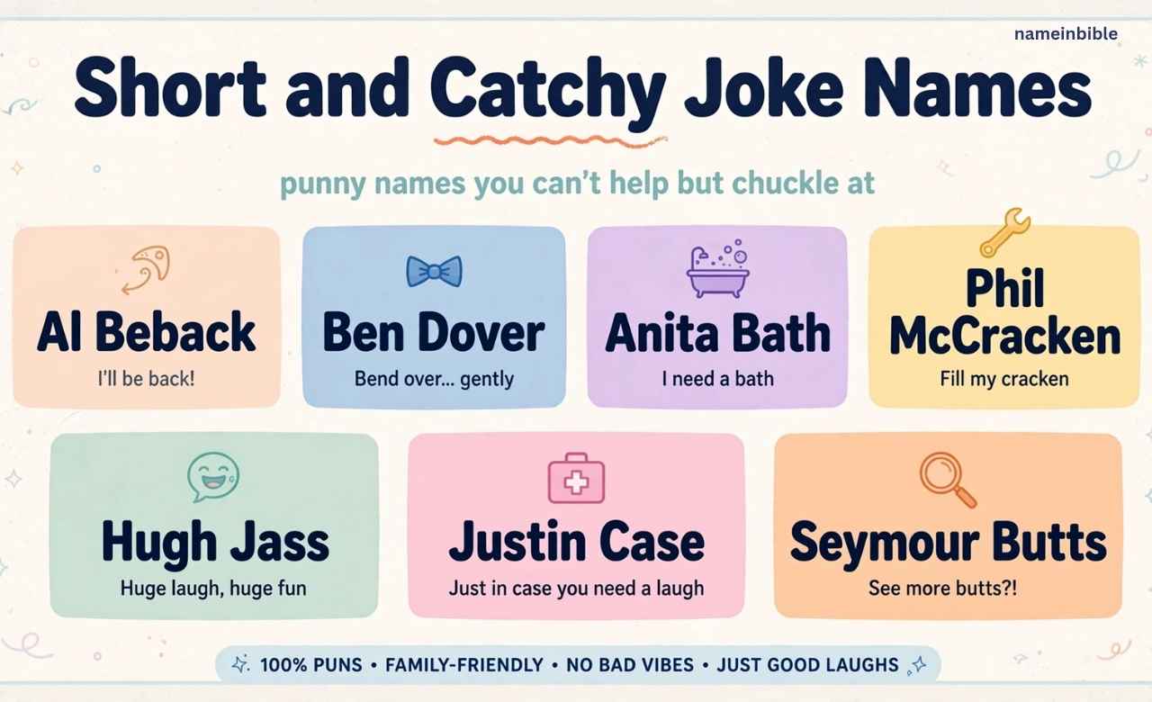 Short and Catchy Joke Names