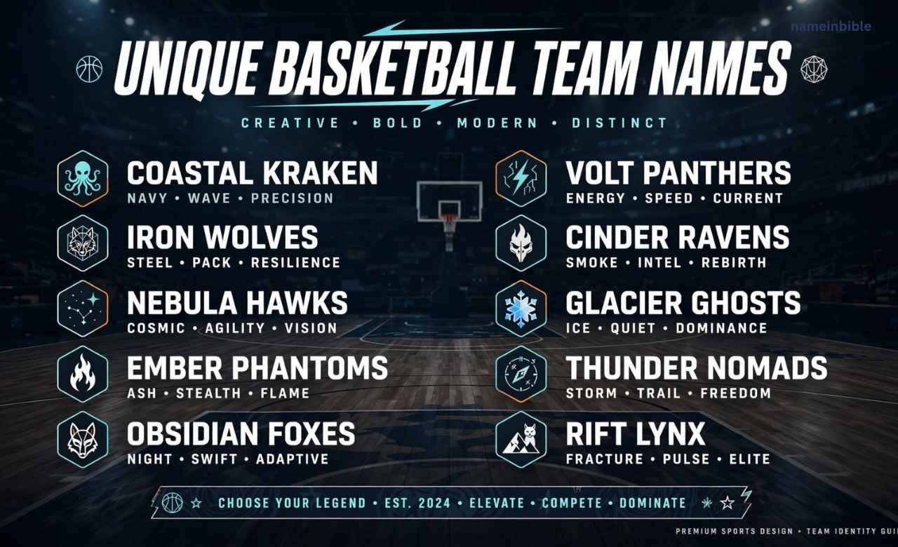 Unique Basketball Team Names