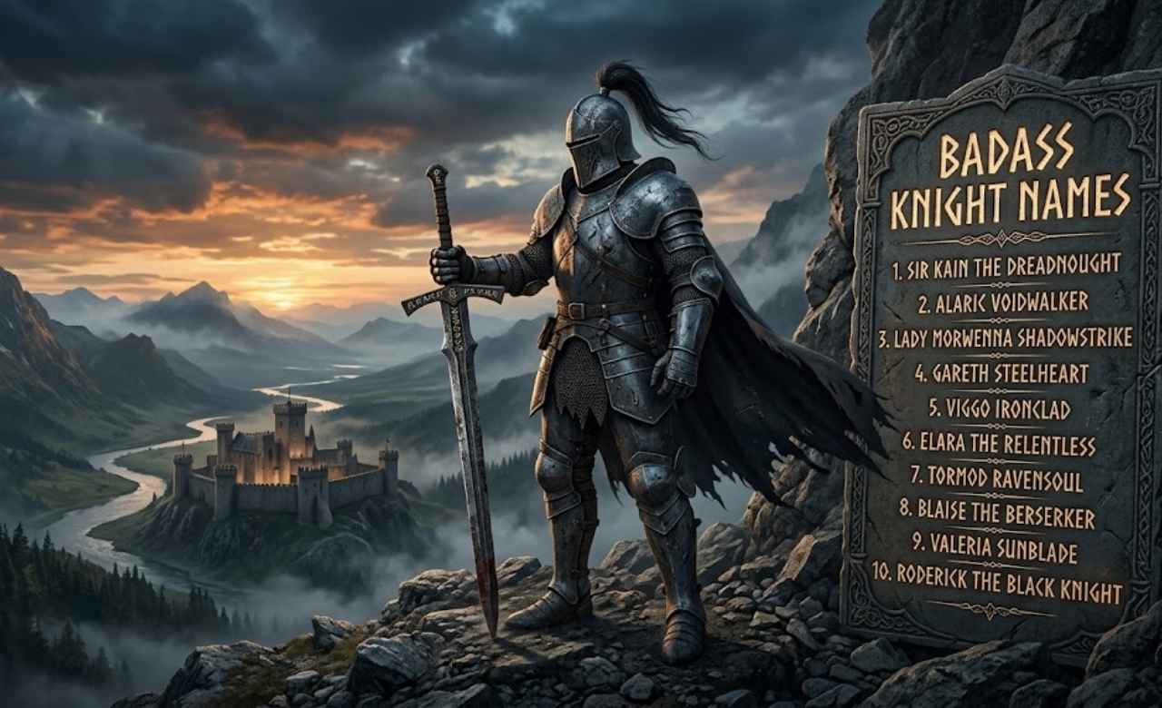 Badass Knight Names