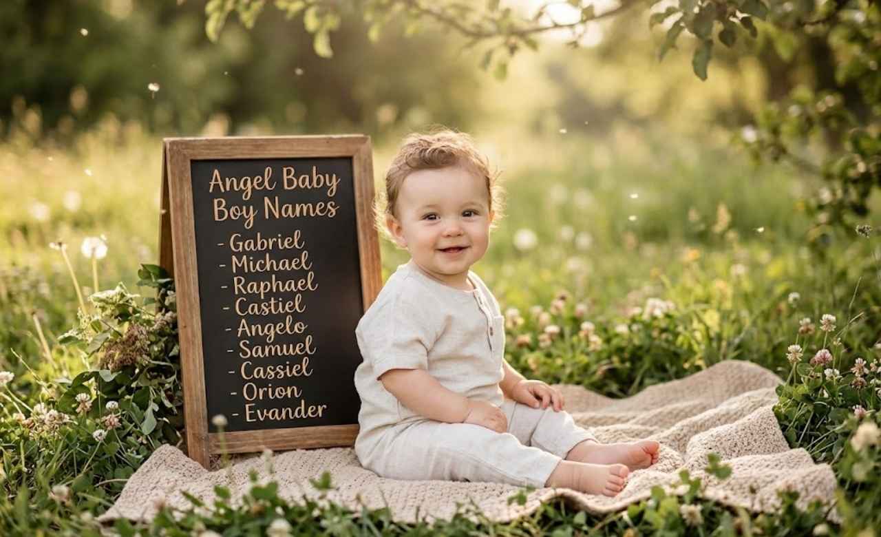Best Angel Boy Names for Your Little Blessing