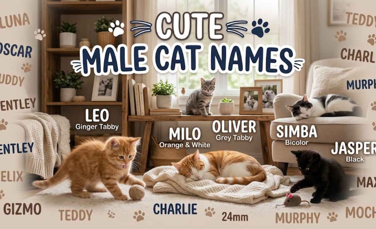 Cute Male Cat Names