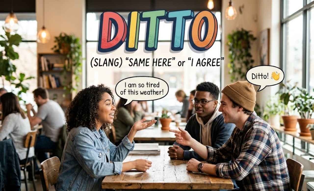 Ditto Meaning in Slang