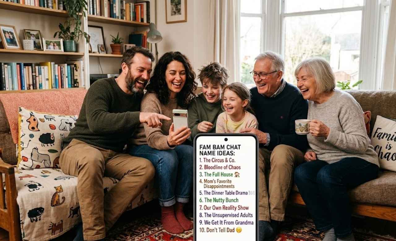 Hilarious Family Group Chat Names