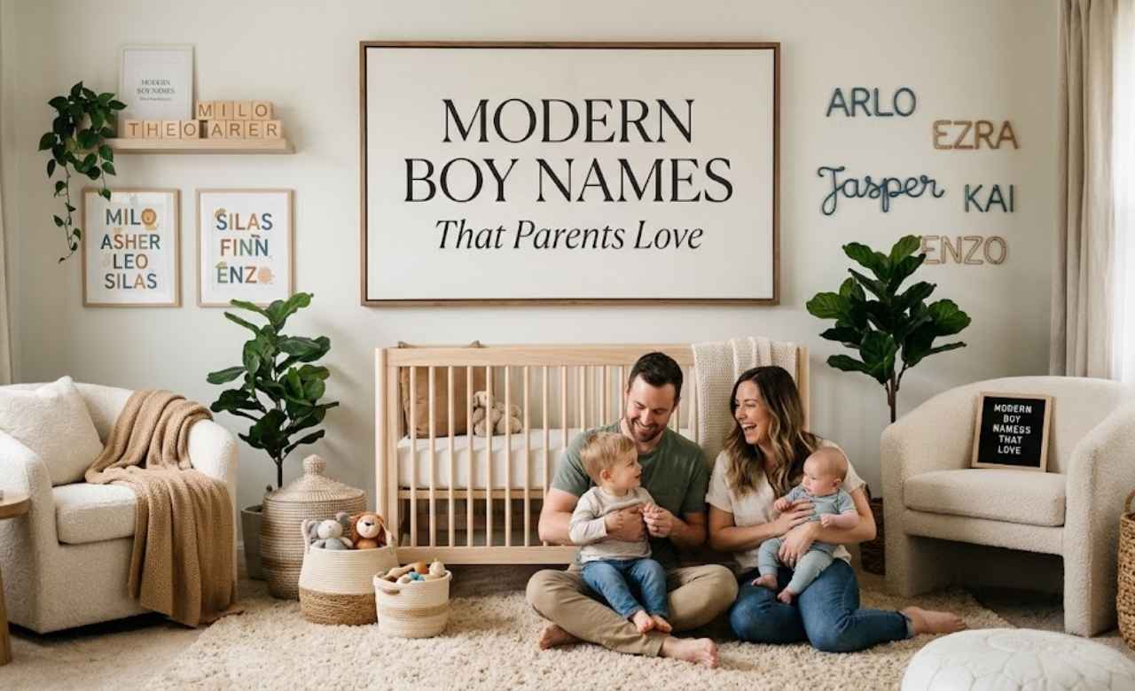 Modern Boy Names That Parents Love