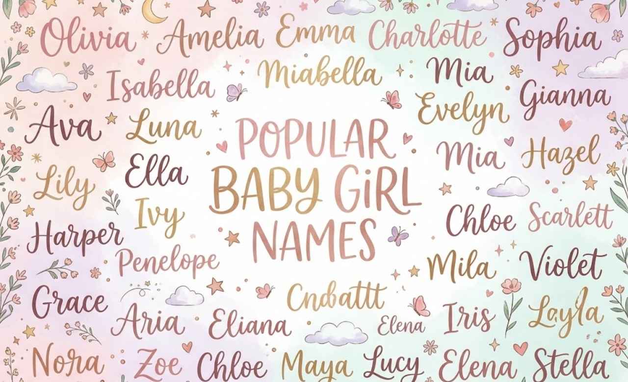 Popular Baby Girl Names