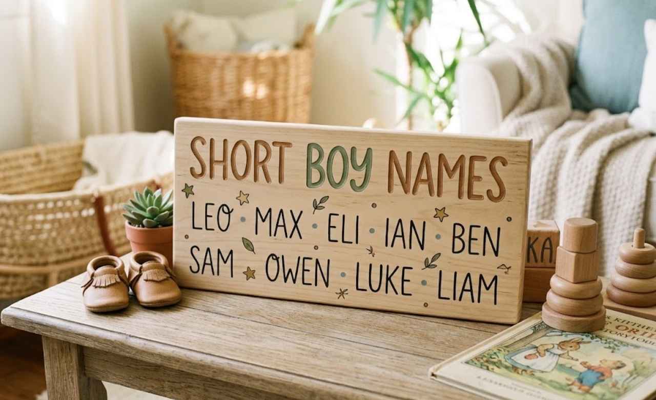 Short Boy Names That Are Easy to Pronounce