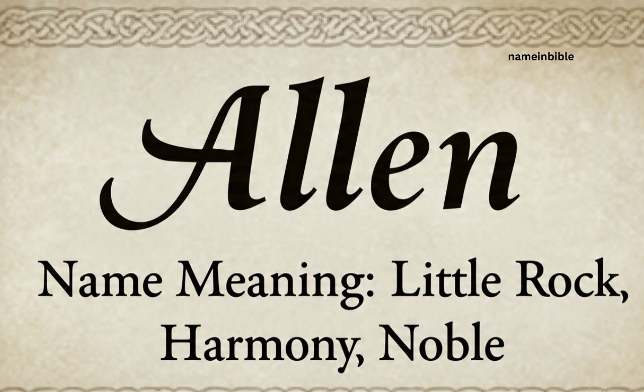 Allen Name Meaning