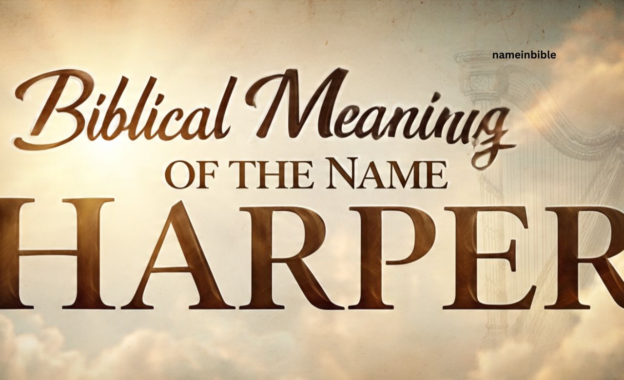 Biblical Meaning of the Name Harper