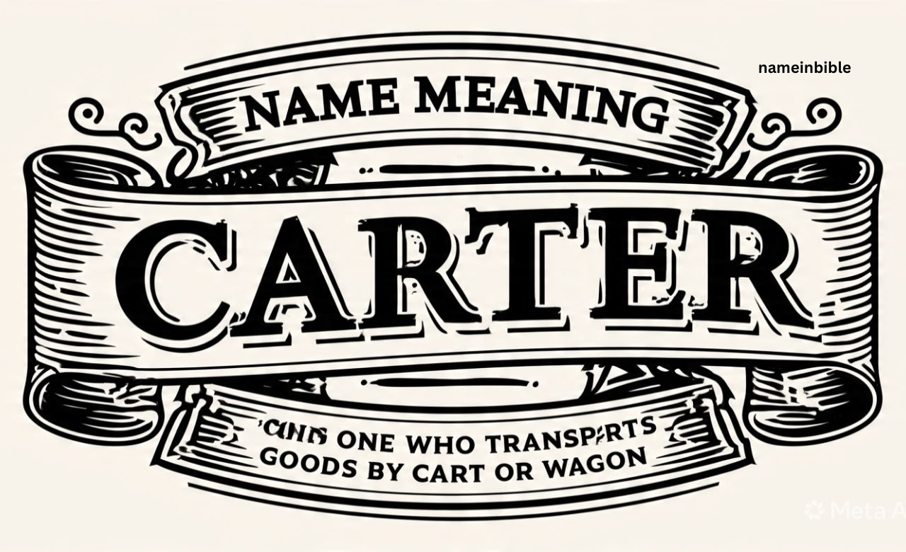 Carter Name Meaning
