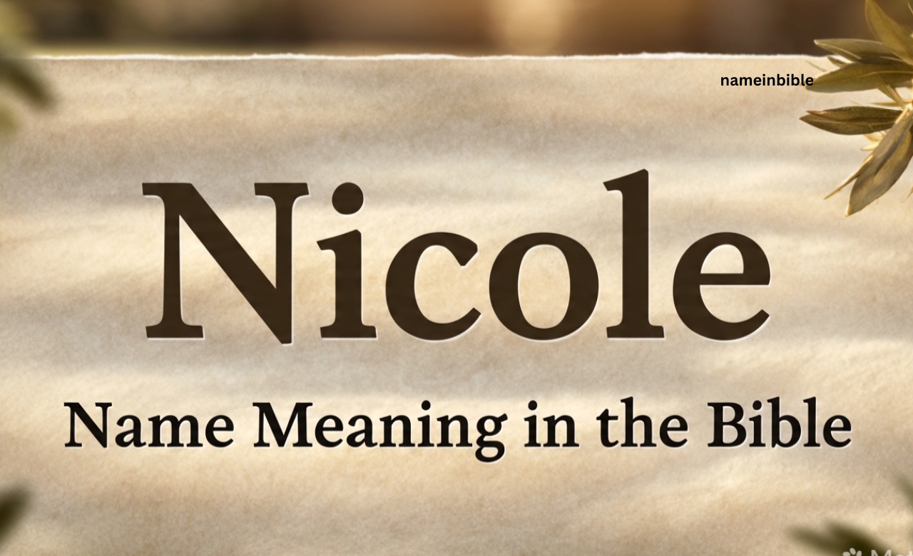 Nicole Name Meaning in the Bible
