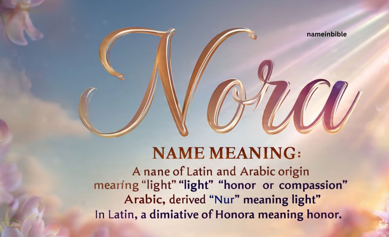 Nora Name Meaning