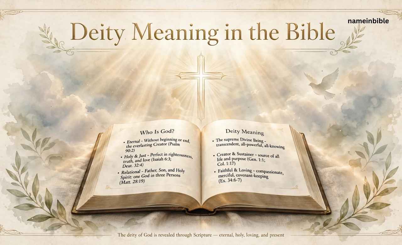 Deity Meaning in the Bible