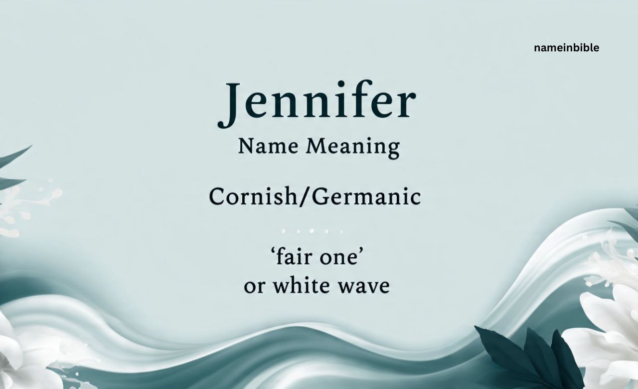 Jennifer Name Meaning
