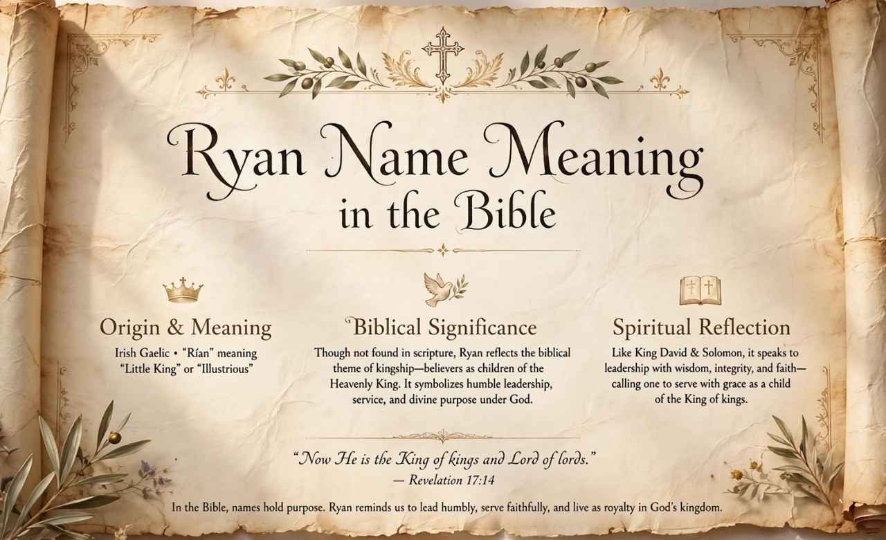 Ryan Name Meaning in the Bible