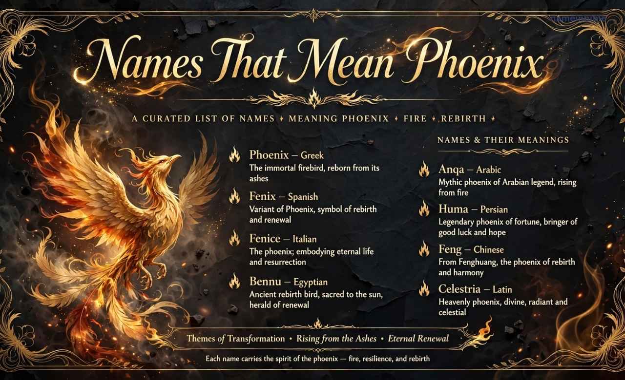Names That Mean Phoenix