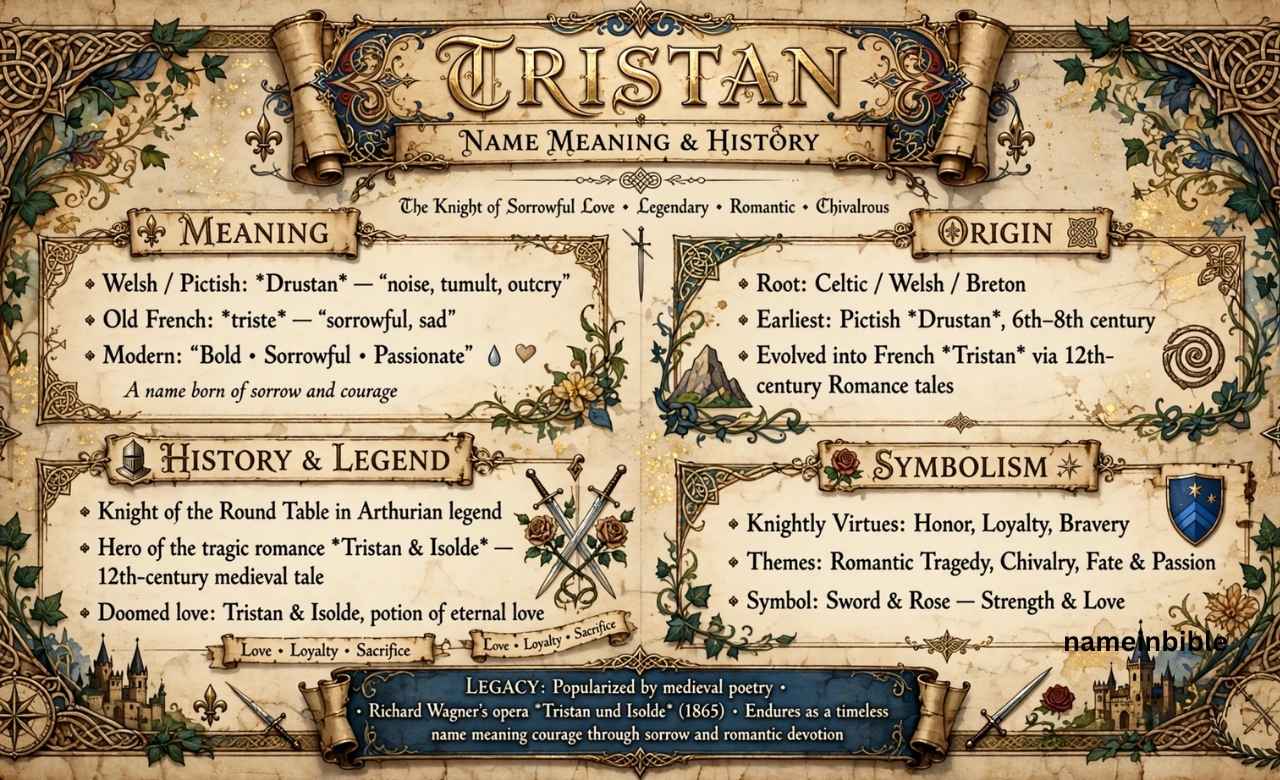 Tristan Name Meaning